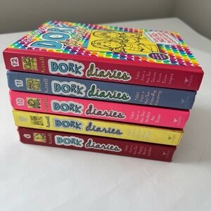Dork diaries by Rachel R. Russell - Bundle of 5 hardcover books